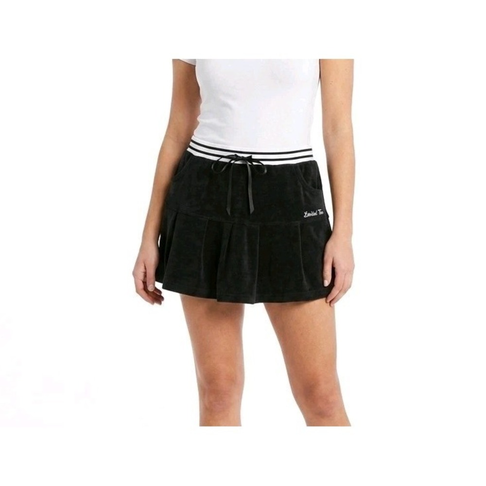 Juniors' Limited Too Terry Skirt - Black - Size XL - Brand New